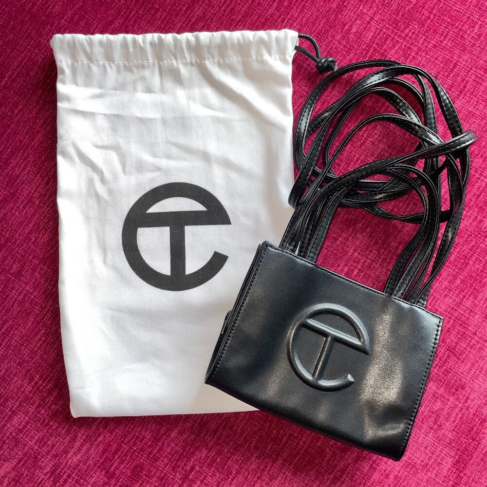 Telfar Small Shopping Bag — Black